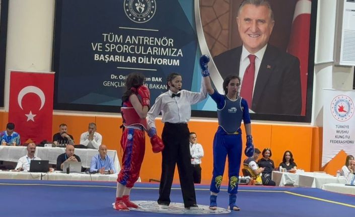 Meramlı sporcular Wushu Balkan Şampiyonası’ndan madalyalarla döndü