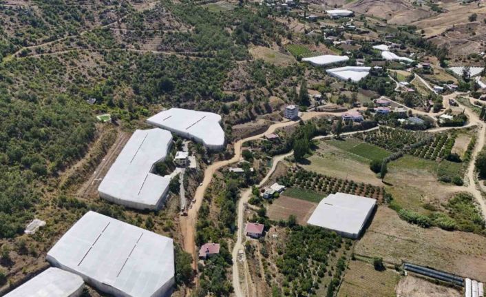 Mersin’de 8 kilometrelik kırsal yol yenilendi