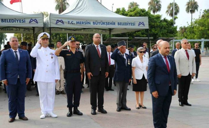 Mersin’de Kıbrıs Barış Harekatı’nın 51. yılı törenle kutlandı