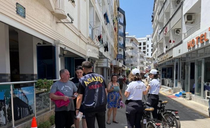 Mersin’de turizm bölgelerinde asayiş denetimi