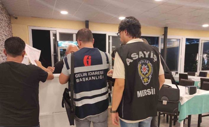 Mersin’de umuma açık iş yerleri denetlendi: 2 milyon 175 bin lira cezai işlem uygulandı
