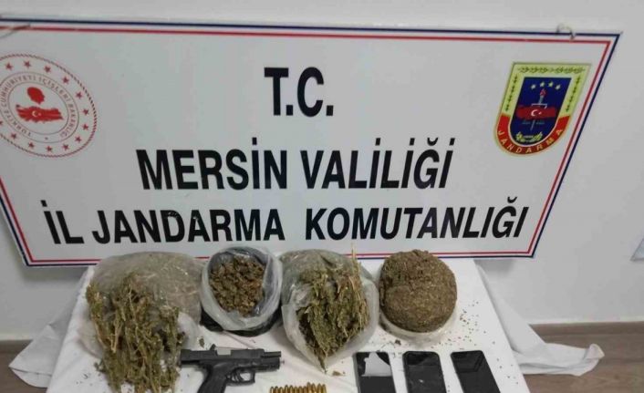 Mersin’de uyuşturucu operasyonu: 4 gözaltı
