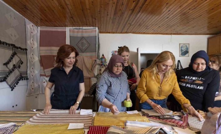 Mersin’e özgü kumaş ve dokumalar dünyaya açılıyor