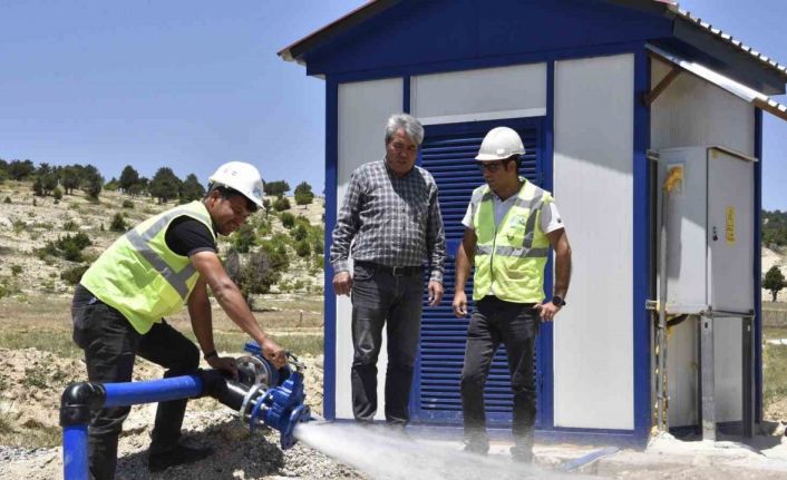 MESKİ, Güzeloluk Mahallesi’nde su teminini güvence altına aldı