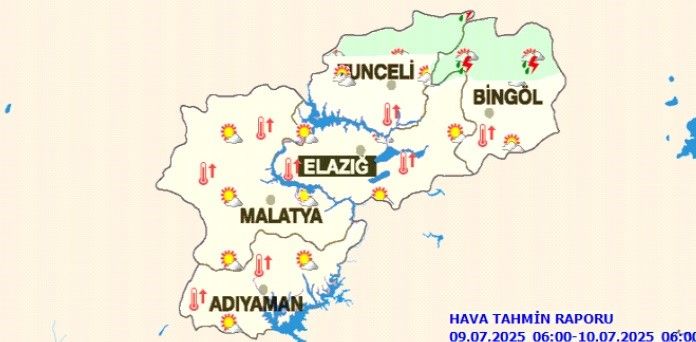 Meteorolojiden sıcak çarpmasına karşı uyarı