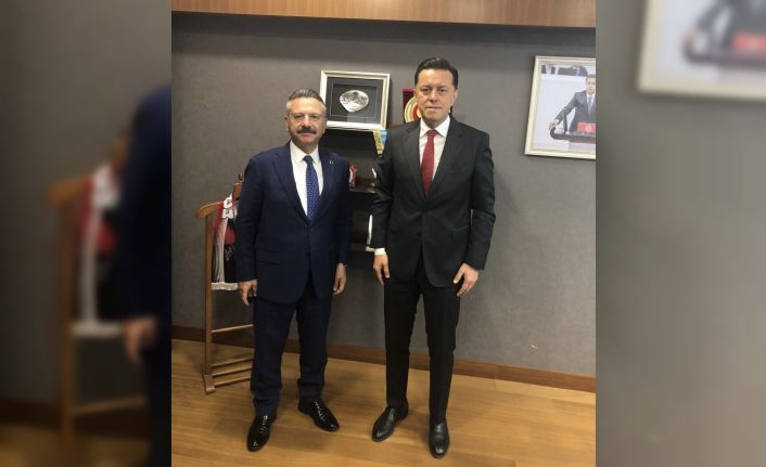 Milletvekili Hatipoğlu, Vali Aksoy’u TBMM’de ağırladı
