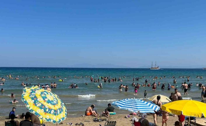 Milli parkta hafta sonu yoğunluğu