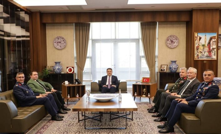 Milli Savunma Bakanlığı Heyetinden Vali Musa Işın’a ziyaret