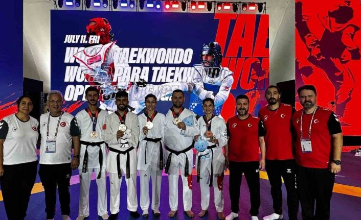 Milli sporculardan 2025 Dünya Para Taekwondo Open Challenge’da 5 madalya