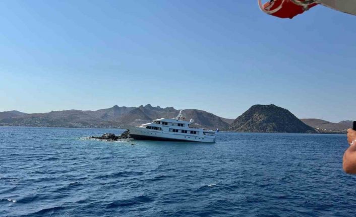 Motoryatı kurtarma çalışmaları sürüyor