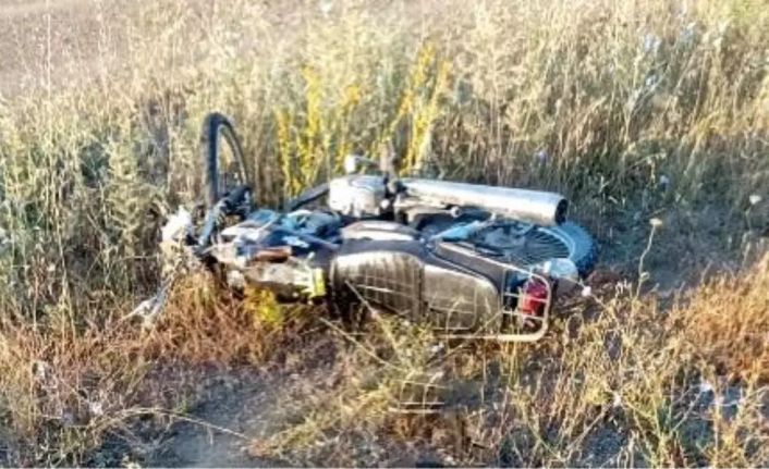 Motosiklet kazasında yaralanan sürücü kurtarılamadı