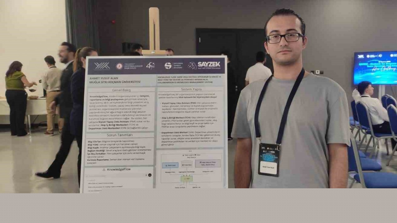 MSKÜ’lü öğrenci savunma sanayii tez programında Türkiye birincisi oldu