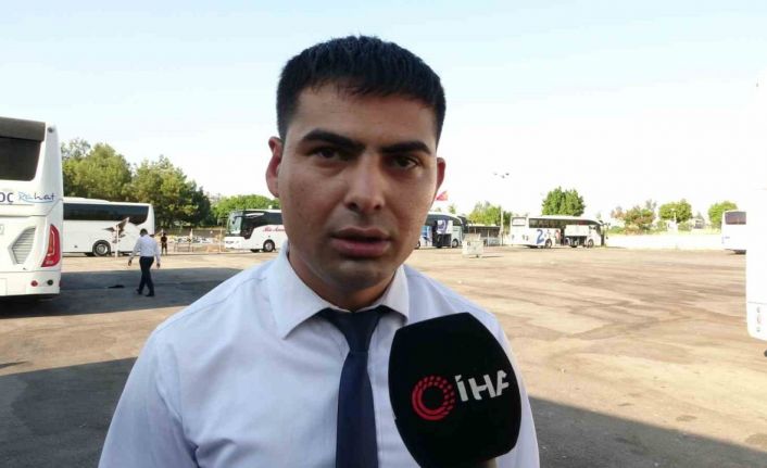 Muavinin cesurca hamlesi kazayı önledi, genç muavin o anları anlattı