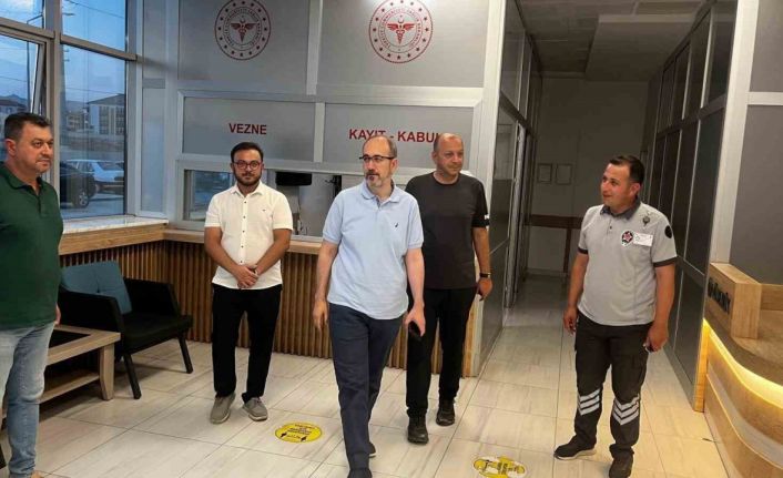 Müdür Öztürk’ten Karamehmet Devlet Hastanesine ziyaret
