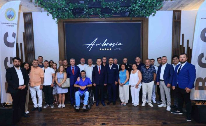 Muğla Valisi İdris Akbıyık, Bodrum Gazeteciler Cemiyeti’yle buluştu