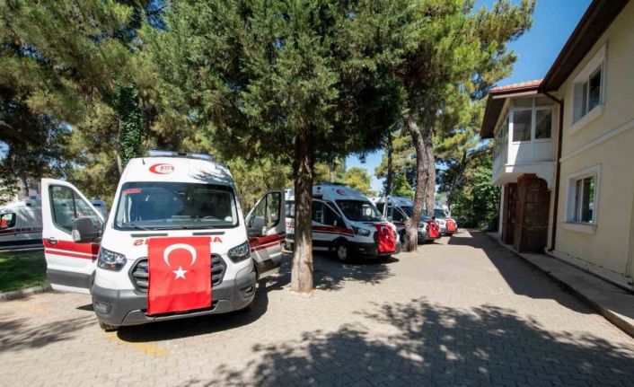 Muğla’ya 4 yeni ambulans tahsis edildi