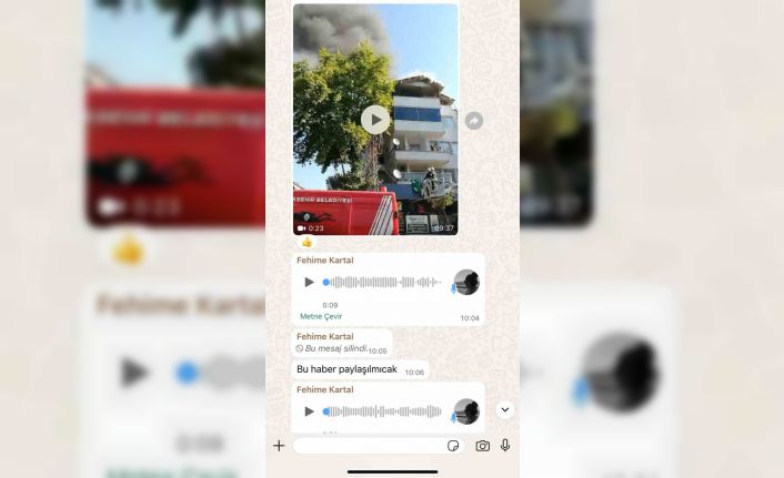 Muhabirin telefonunu gasp edip, mesaj attılar: "Bu haber paylaşılmayacak"
