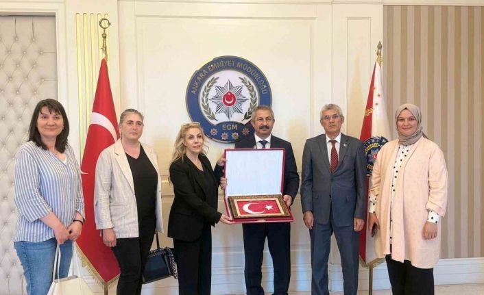 Muhabirler Derneği’nden Ankara İl Emniyet Müdürü Engin Dinç’e Ziyaret