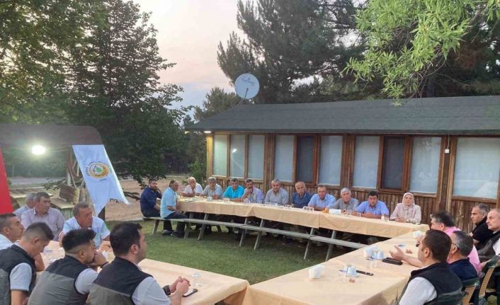 Muhtarlar toplantısının konusu orman yangınlarıydı