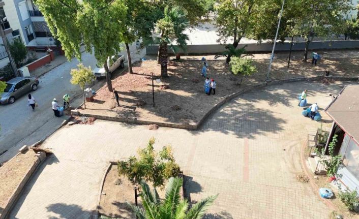 Nazilli Belediyesi’nden Sümer Mahallesi’nde bakım ve temizlik çalışması