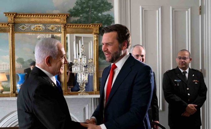 Netanyahu, ABD Başkan Yardımcısı Vance ile bir araya geldi