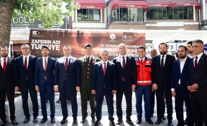 Niğde’de 15 Temmuz şehitleri düzenlenen programla anıldı
