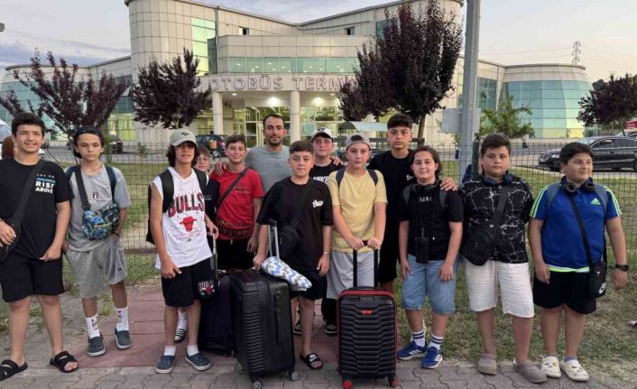 Ordulu öğrenciler gençlik kampında