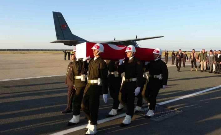 Ordulu şehidin naaşı memleketine getirildi