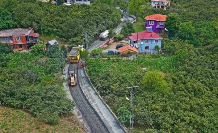 Ordu’nun yollarında asfalt seferberliği sürüyor