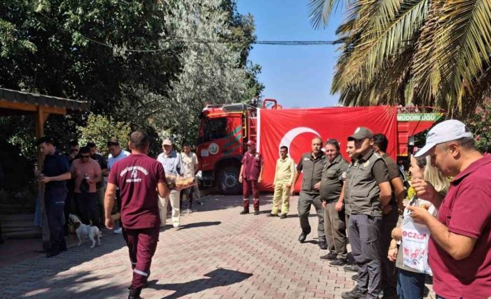 Orman şehitleri için helva hayrı yapıldı