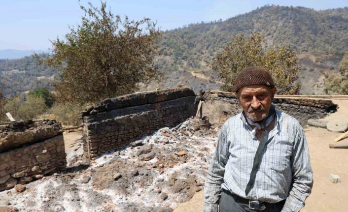 Orman yangınında evi yanan vatandaş: "Evimi görünce içim parça parça oldu"