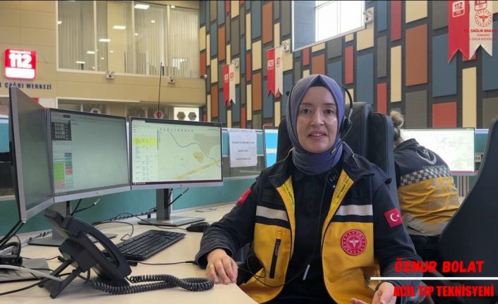 Osmaniye’de 112 personeli telefonla tarif ettiği yöntemle vatandaşı hayata döndürdü