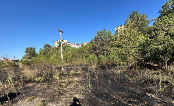 Ot yangınında facianın eşiğinden dönüldü