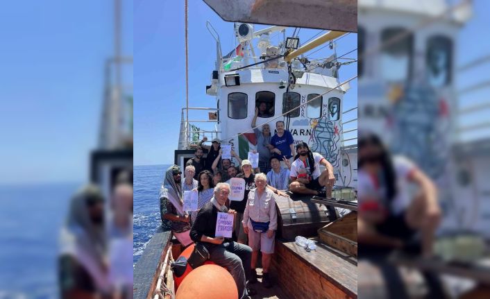 Özgürlük Filosuna ait Hanzala gemisi, Gazze’ye doğru yola çıktı