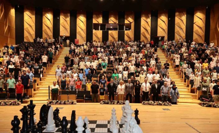 Pamukkale Uluslararası Satranç Turnuvasında ilk hamleler yapıldı