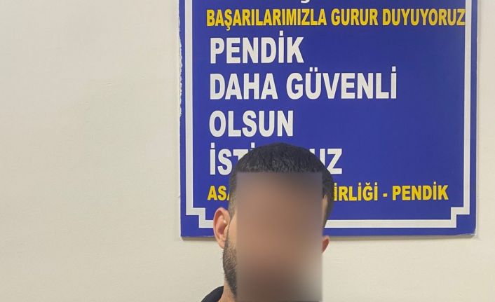 Pendik’te firari şüpheli uyuşturucularla yakalandı