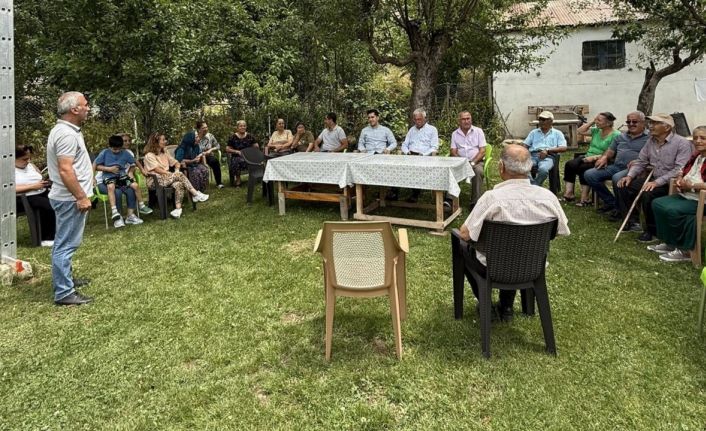 Pülümür Kaymakamı Çolak, köy ziyaretlerini sürdürüyor