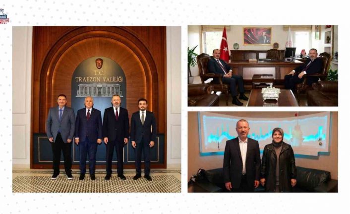 Rektör Kırışık, Trabzon’da Sosyalfest 2025 için görüşmeler gerçekleştirdi