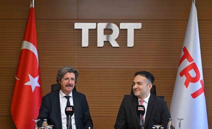 Rektör Yılmaz, TRT Yönetim Kurulu Başkanlığı görevine başladı