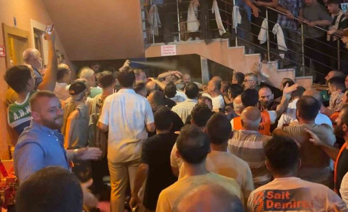 Rize’de birlik ve beraberlik maçında kavga çıktı