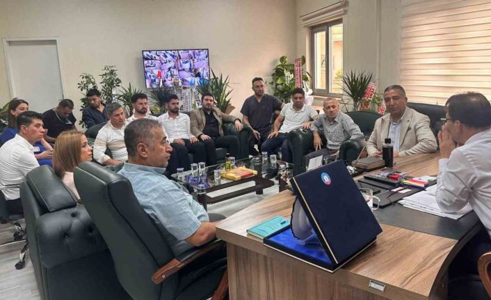 Sağlık-Sen Heyeti, Cizre Devlet Hastanesi Başhekimi ile görüştü