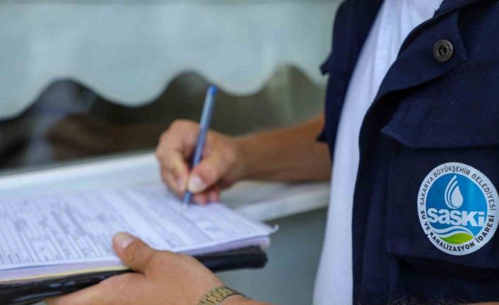 Sakarya’da 6 ayda 410 bin metreküp kaçak su kullanımının önüne geçildi