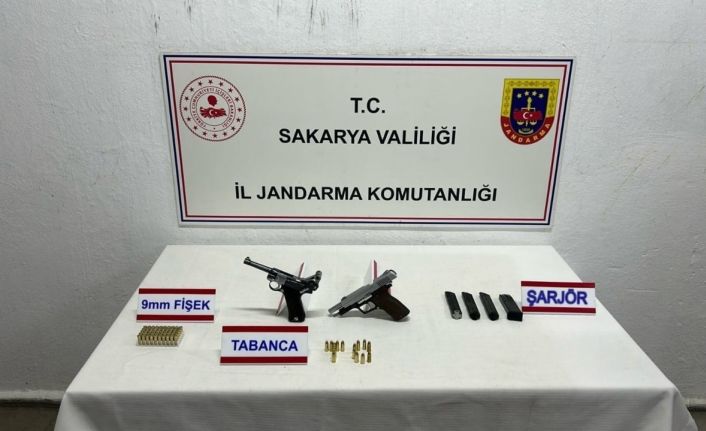 Sakarya’da kaçak silah operasyonu: 1 tutuklama