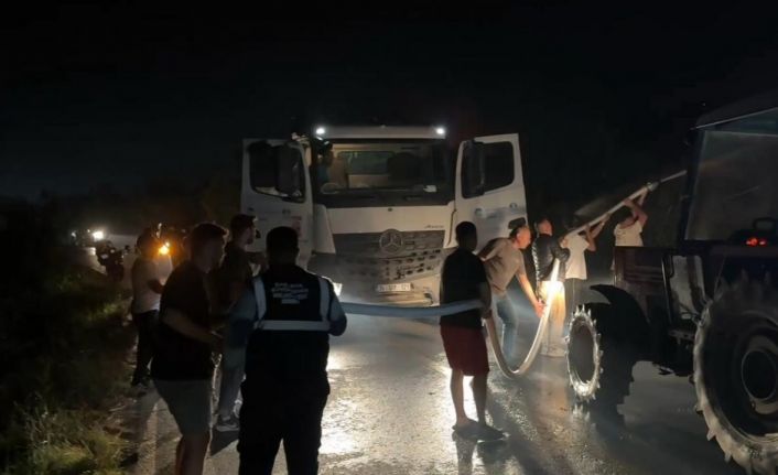 Sakarya’daki orman yangını tarım arazilerine sıçradı