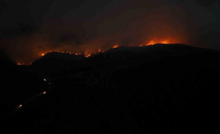 Sakarya’daki orman yangınında 28’inci saat: Alevlerin boyutu hava kararınca ortaya çıktı