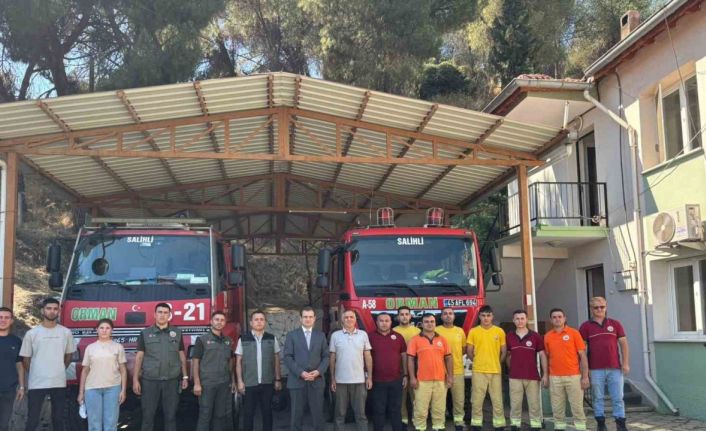 Salihli Kaymakamı Güldoğan, ateş savaşçılarını unutmadı