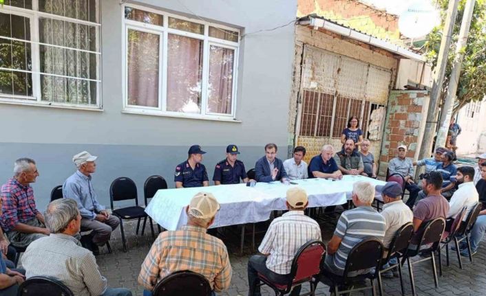 Salihli’de yangın alarmı