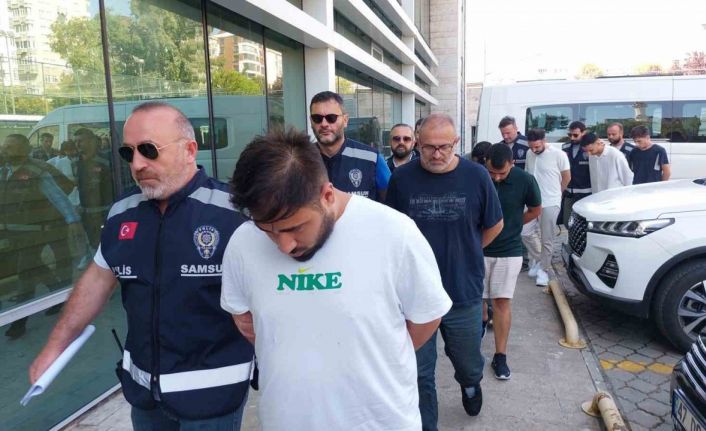 Samsun merkezli 16 ildeki dolandırıcılık operasyonundan 10 kişi tutuklandı