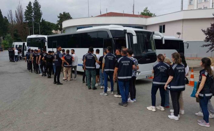 Samsun merkezli yasa dışı bahis operasyonunda 19 kişi tutuklandı