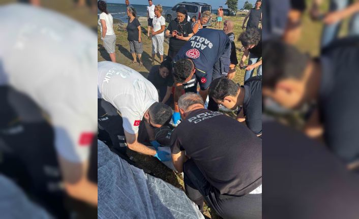 Samsun’da 3’ü çocuk 4 kişi boğulma tehlikesi geçirdi